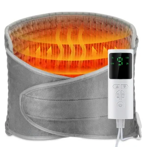 Electric Back Heating Support Belt offering soothing warmth, lower‑back support, and adjustable comfort for daily relief.