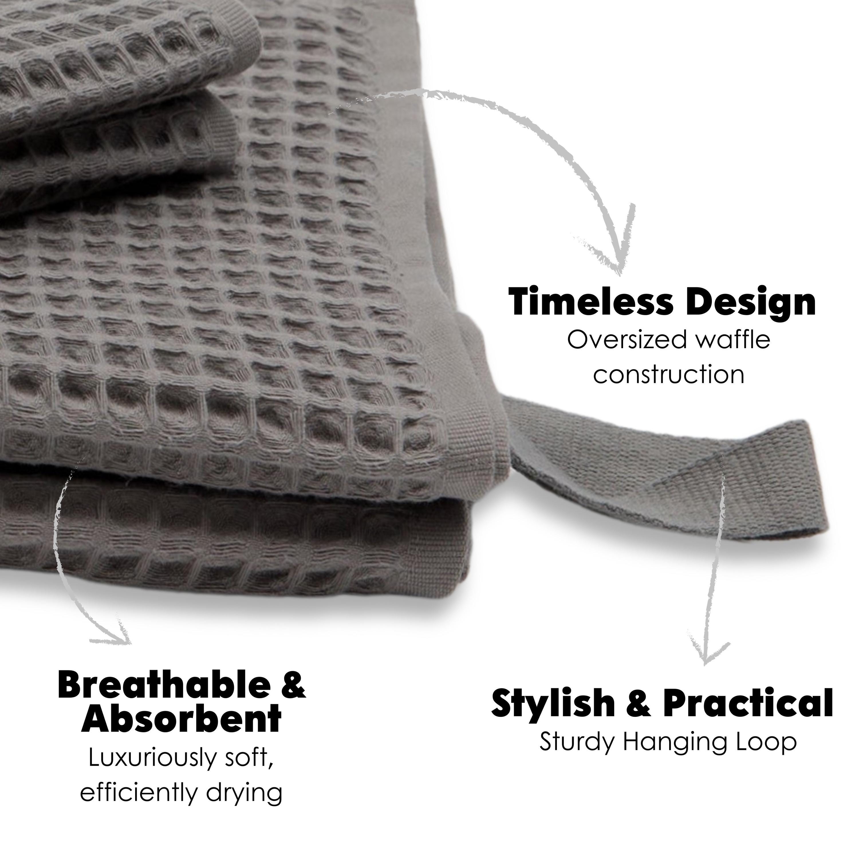 Olivia Waffle Weave Towels